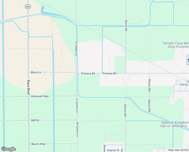 map of restaurants, bars, coffee shops, grocery stores, and more near 15448 Primera Rd in Harlingen