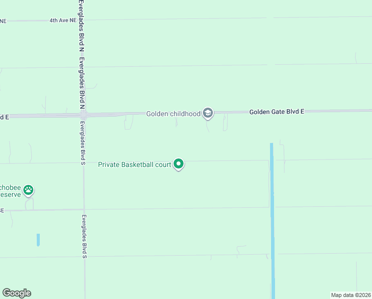 map of restaurants, bars, coffee shops, grocery stores, and more near 3541 2nd Avenue Southeast in Naples