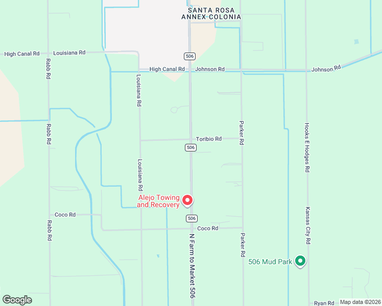 map of restaurants, bars, coffee shops, grocery stores, and more near 22798 Farm to Market 506 in Santa Rosa