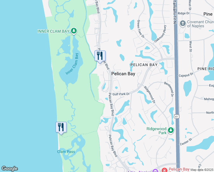 map of restaurants, bars, coffee shops, grocery stores, and more near 6549 Marissa Loop in Naples
