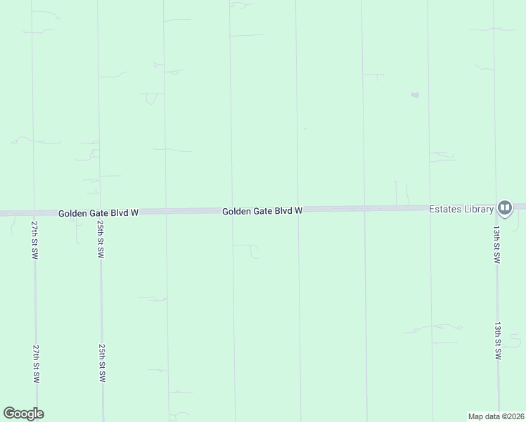 map of restaurants, bars, coffee shops, grocery stores, and more near 2045 Golden Gate Boulevard West in Naples