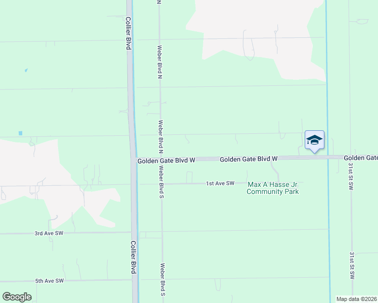 map of restaurants, bars, coffee shops, grocery stores, and more near 3790 1st Avenue Northwest in Naples
