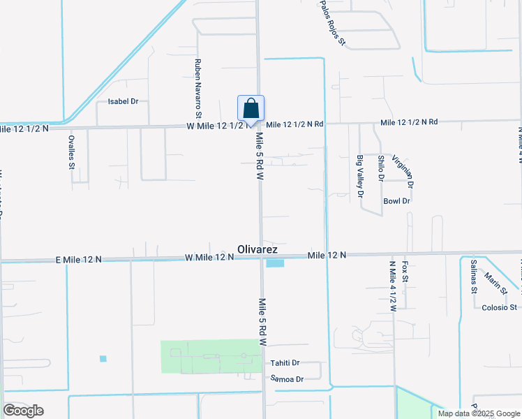 map of restaurants, bars, coffee shops, grocery stores, and more near 7610 Mile 5 Road West in Weslaco