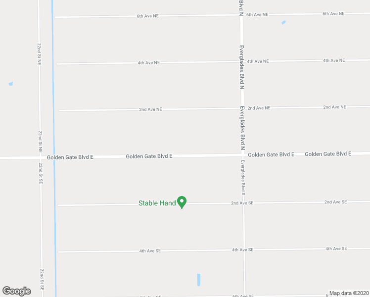 map of restaurants, bars, coffee shops, grocery stores, and more near 2861 Golden Gate Boulevard East in Naples