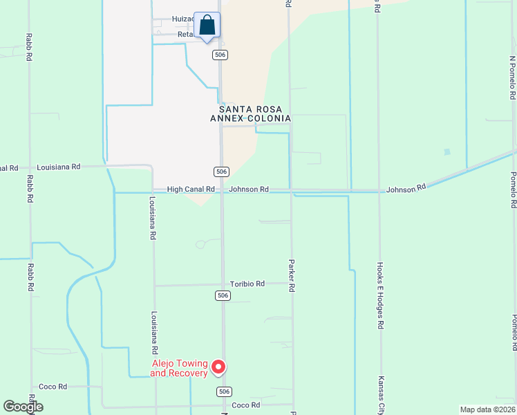 map of restaurants, bars, coffee shops, grocery stores, and more near 5 Farm to Market 506 in Santa Rosa