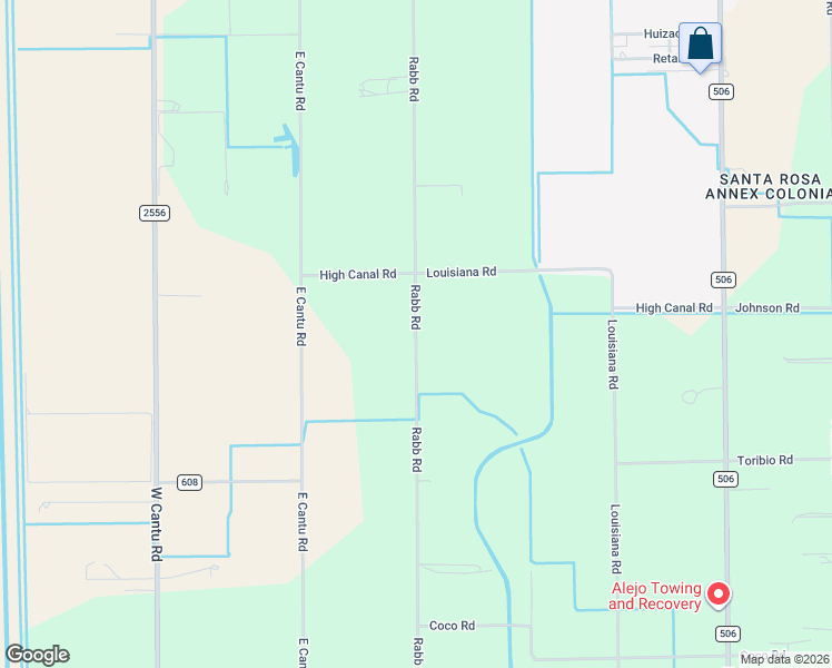 map of restaurants, bars, coffee shops, grocery stores, and more near 22433 Rabb Road in Cameron County