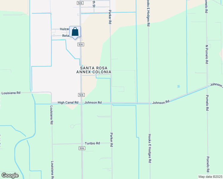 map of restaurants, bars, coffee shops, grocery stores, and more near 22265 Parker Road in Santa Rosa