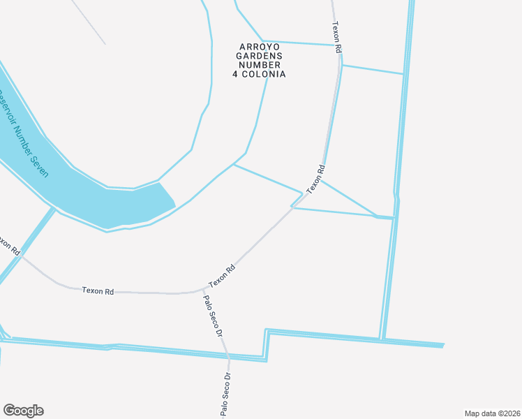 map of restaurants, bars, coffee shops, grocery stores, and more near 21944 Texon Road in Rio Hondo