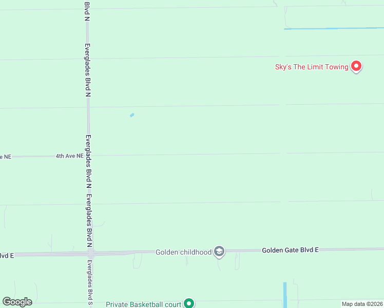 map of restaurants, bars, coffee shops, grocery stores, and more near 3481 4th Avenue Northeast in Naples