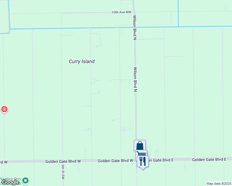 map of restaurants, bars, coffee shops, grocery stores, and more near 461 1st Street Northwest in Naples