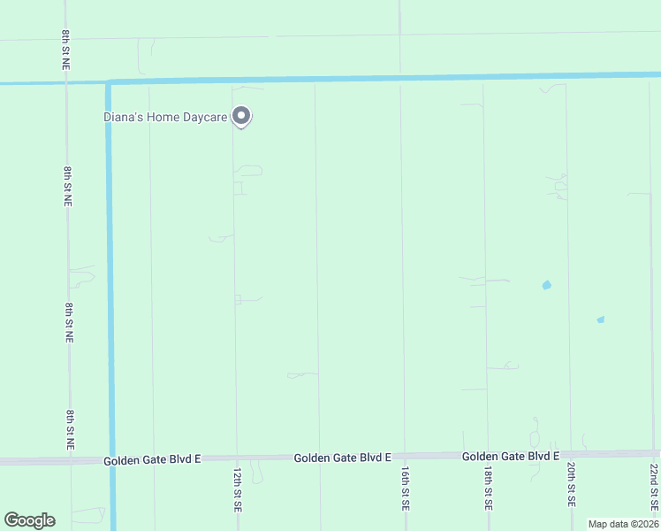 map of restaurants, bars, coffee shops, grocery stores, and more near 430 14th Street Northeast in Naples