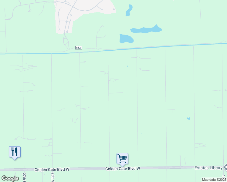 map of restaurants, bars, coffee shops, grocery stores, and more near 540 21st Street Northwest in Naples