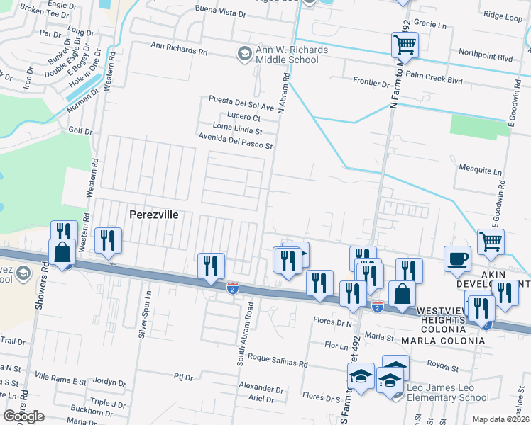 map of restaurants, bars, coffee shops, grocery stores, and more near 103 Nap Street in Mission