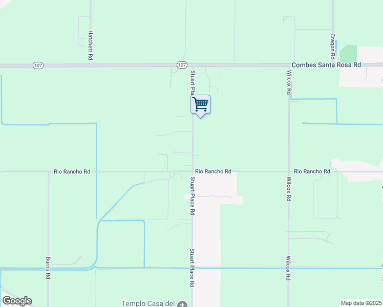 map of restaurants, bars, coffee shops, grocery stores, and more near 21700-21840 Stuart Place Rd in Harlingen