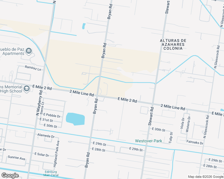 map of restaurants, bars, coffee shops, grocery stores, and more near 3304 Bryan Road in Mission