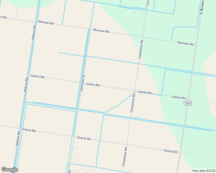map of restaurants, bars, coffee shops, grocery stores, and more near 29817 Juarez Road in Rio Hondo