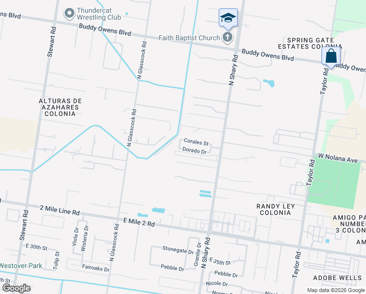 map of restaurants, bars, coffee shops, grocery stores, and more near 2218 Corales Street in Mission