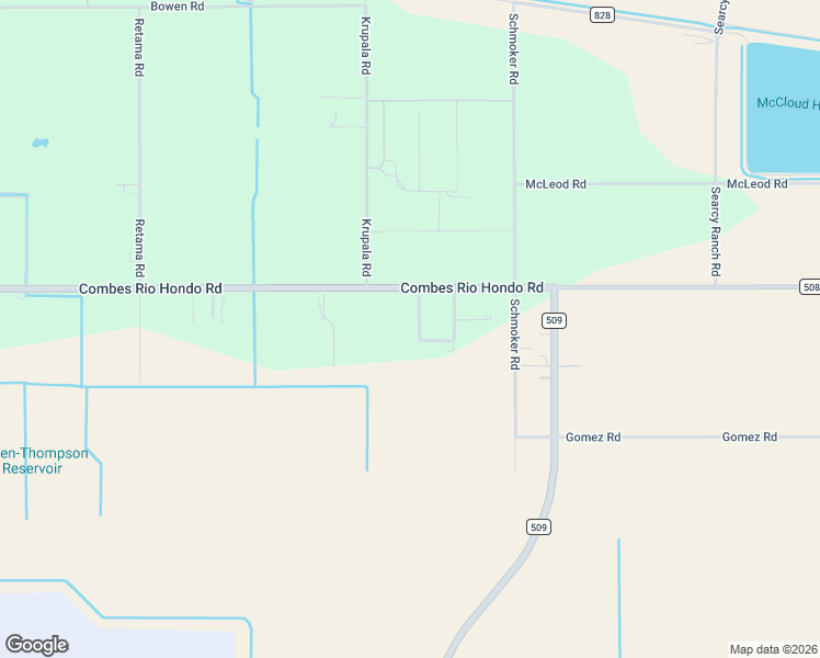 map of restaurants, bars, coffee shops, grocery stores, and more near 21659-21687 Gonzalez Road in Harlingen