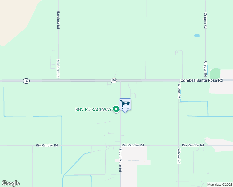 map of restaurants, bars, coffee shops, grocery stores, and more near 21470 Stuart Place Road in Harlingen