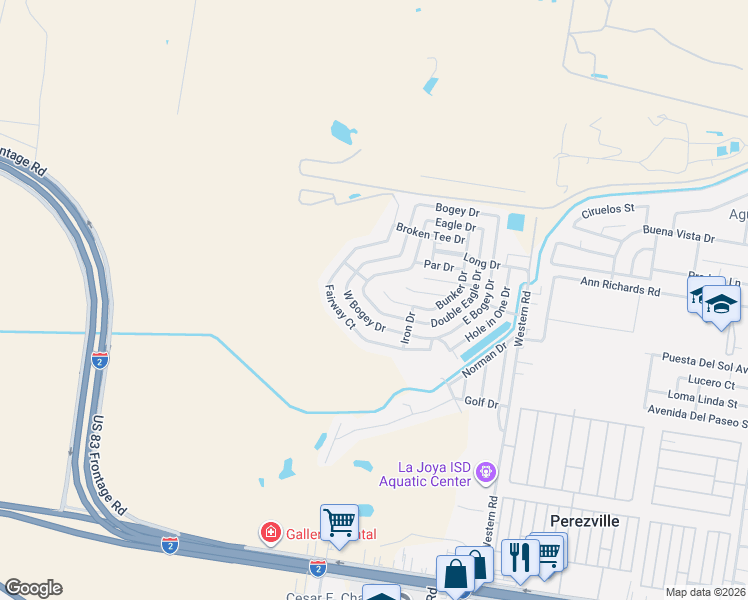 map of restaurants, bars, coffee shops, grocery stores, and more near 7711 Bunker Drive in Mission
