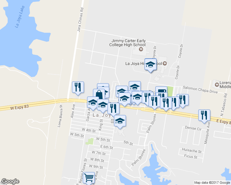 map of restaurants, bars, coffee shops, grocery stores, and more near 212 Michael Street in Mission