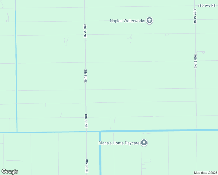 map of restaurants, bars, coffee shops, grocery stores, and more near 961 12th Avenue Northeast in Naples