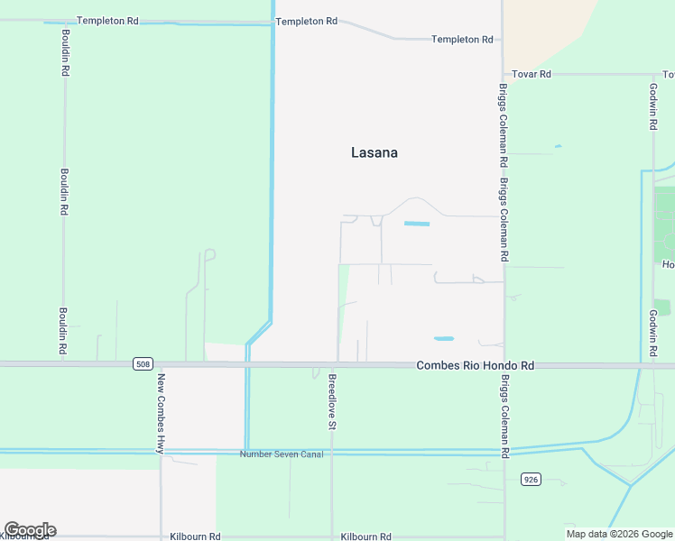 map of restaurants, bars, coffee shops, grocery stores, and more near 21100 Breedlove Street in Harlingen