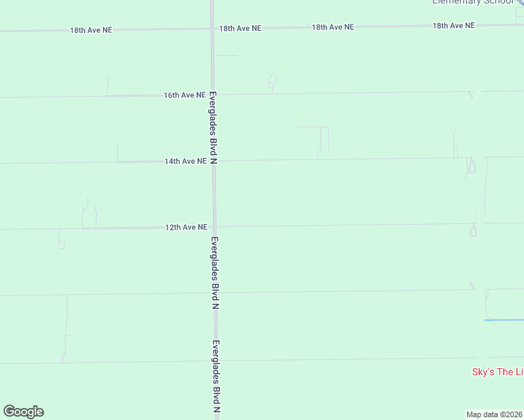 map of restaurants, bars, coffee shops, grocery stores, and more near 3241 12th Avenue Northeast in Naples