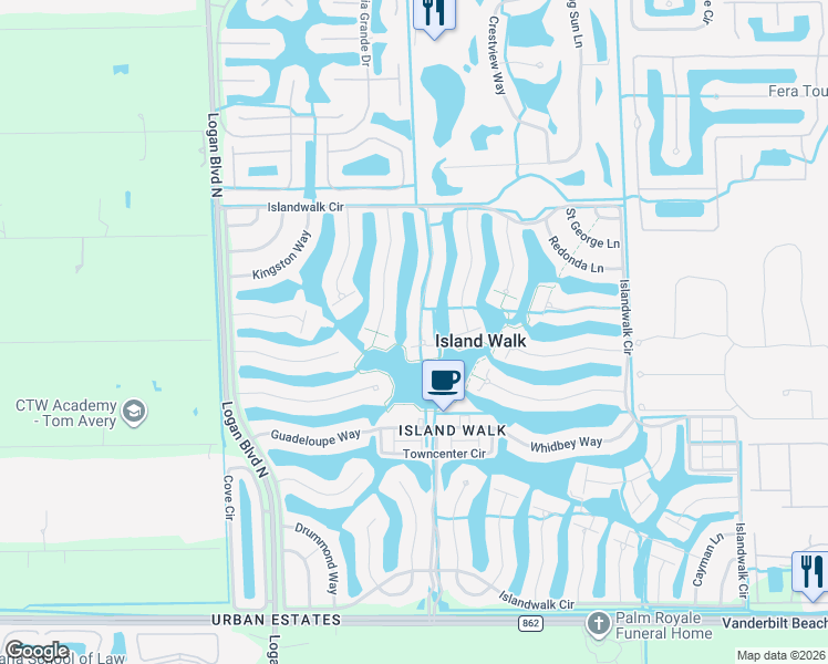map of restaurants, bars, coffee shops, grocery stores, and more near 4660 Ossabaw Way in Naples