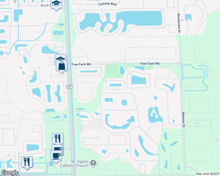 map of restaurants, bars, coffee shops, grocery stores, and more near 7746 Bristol Circle in Naples