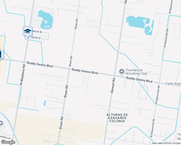 map of restaurants, bars, coffee shops, grocery stores, and more near 1401 East Mile 3 Road in Palmhurst