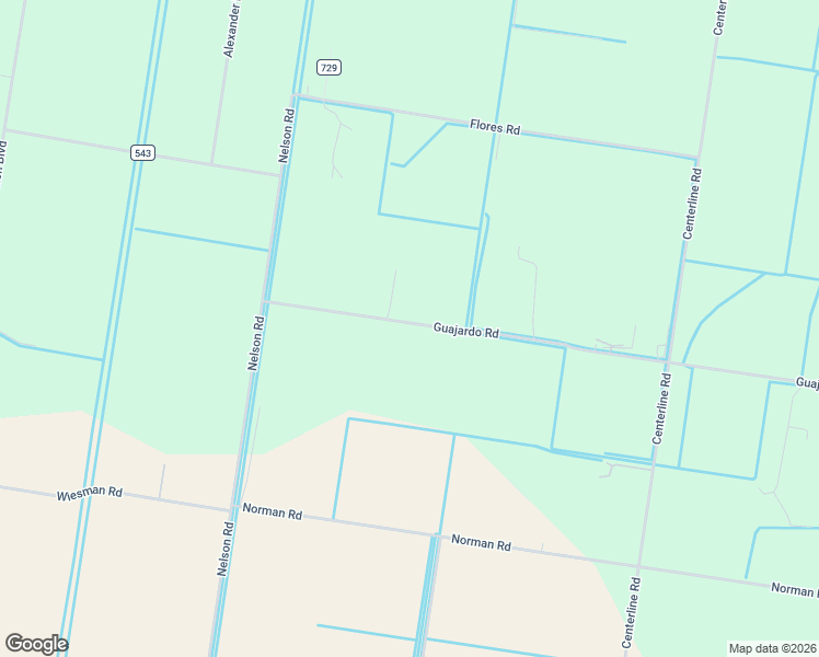 map of restaurants, bars, coffee shops, grocery stores, and more near 29548 Guajardo Rd in Rio Hondo