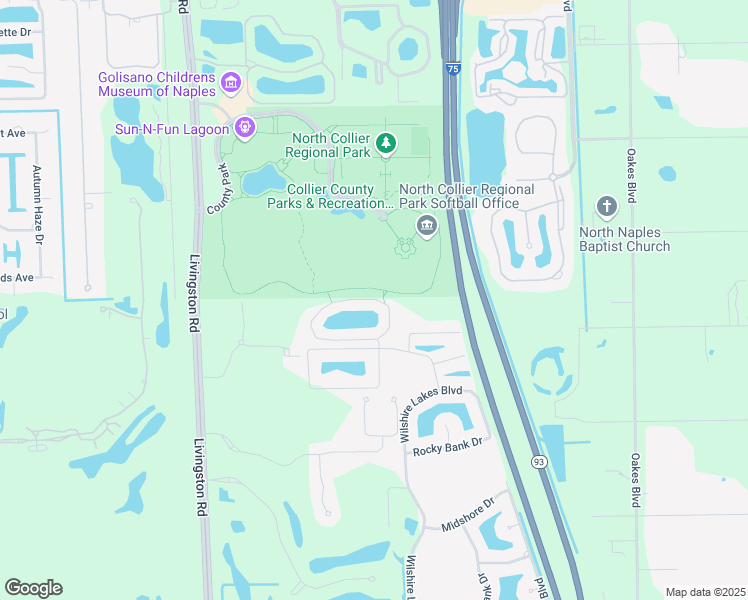 map of restaurants, bars, coffee shops, grocery stores, and more near 6220 Wilshire Pines Circle in Naples