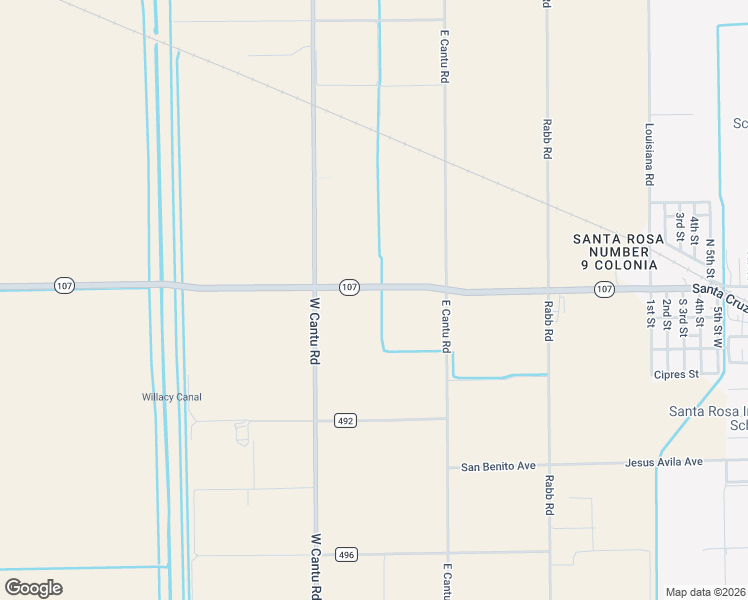 map of restaurants, bars, coffee shops, grocery stores, and more near 11000-11154 State Highway 107 in Santa Rosa