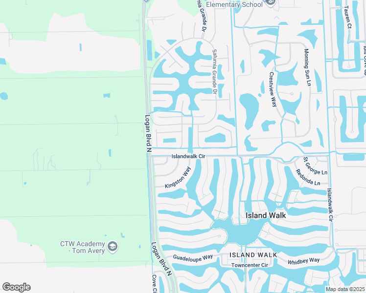 map of restaurants, bars, coffee shops, grocery stores, and more near 1687 Triangle Palm Terrace in Naples