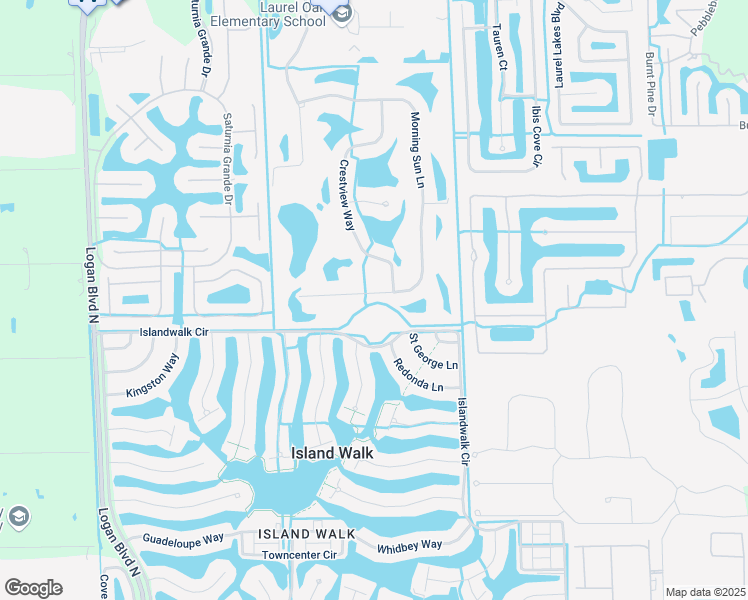 map of restaurants, bars, coffee shops, grocery stores, and more near 1728 Morning Sun Lane in Naples