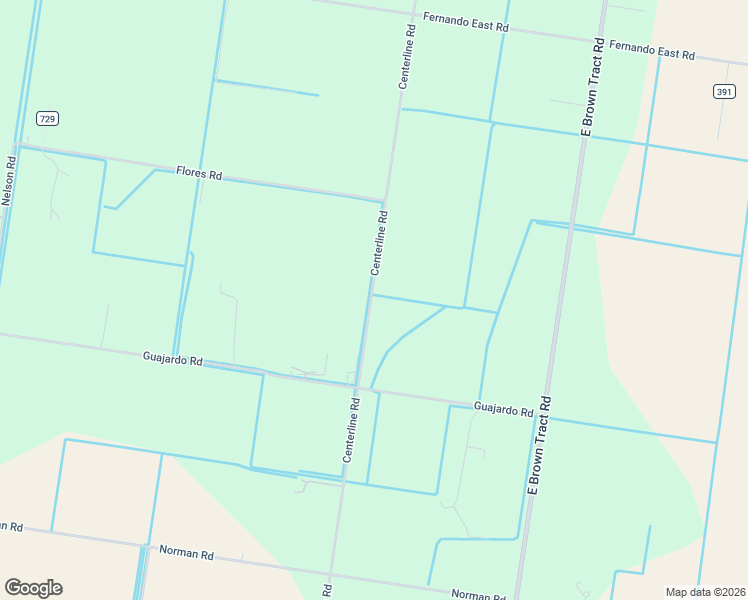 map of restaurants, bars, coffee shops, grocery stores, and more near 20631 Centerline Road in Rio Hondo