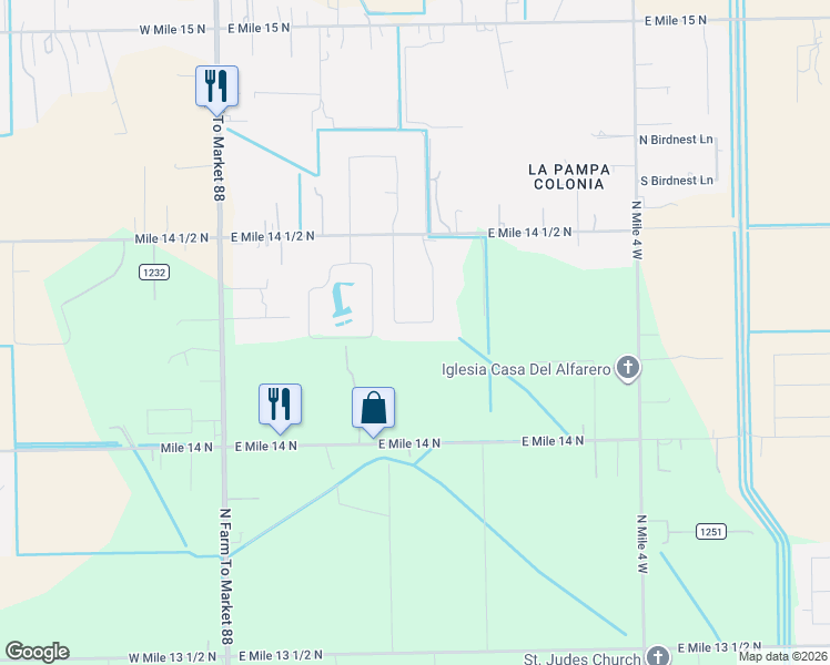 map of restaurants, bars, coffee shops, grocery stores, and more near 900 El Sol Drive in Weslaco