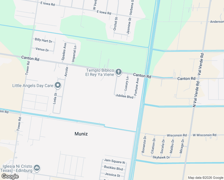 map of restaurants, bars, coffee shops, grocery stores, and more near 3015 Fabulous Dr in Edinburg