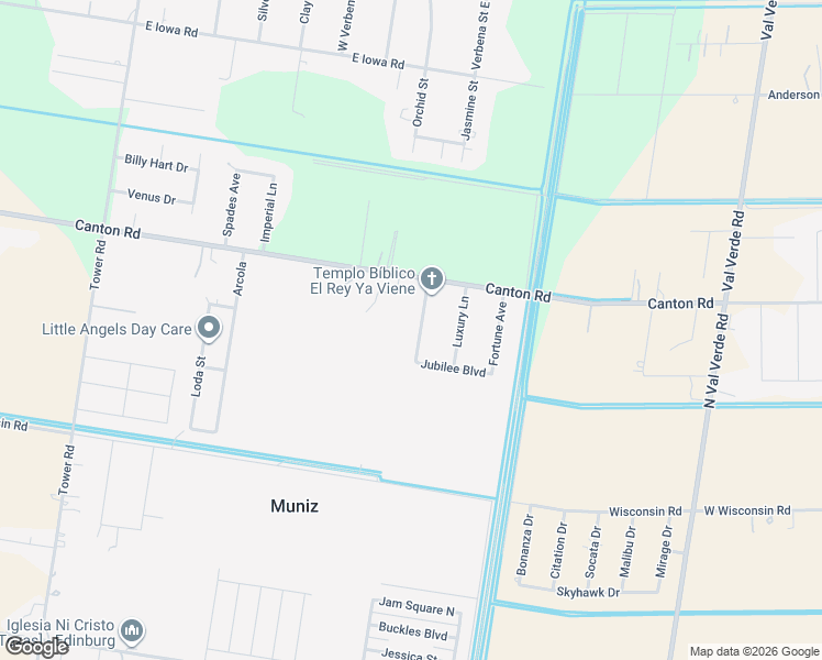 map of restaurants, bars, coffee shops, grocery stores, and more near 3015 Fabulous Drive in Edinburg