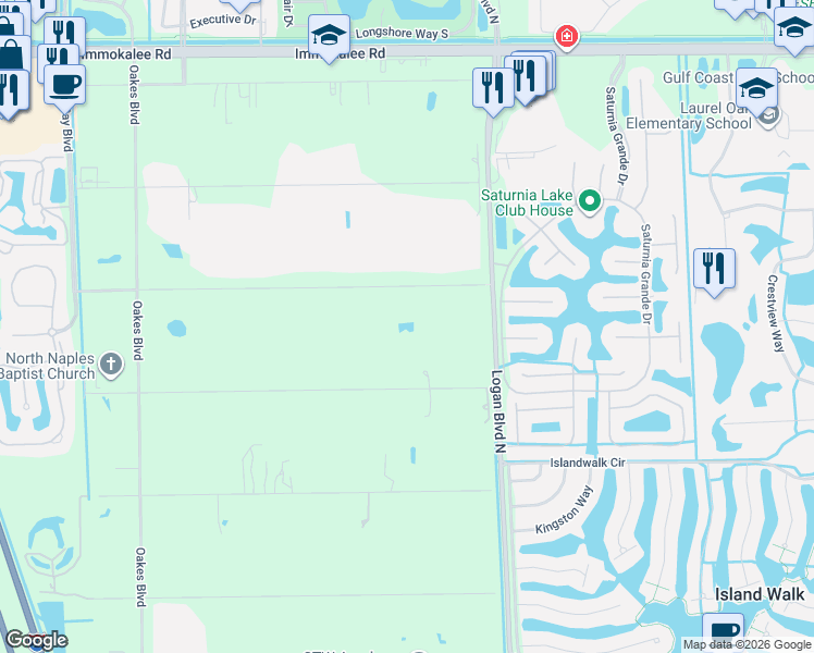 map of restaurants, bars, coffee shops, grocery stores, and more near in Naples