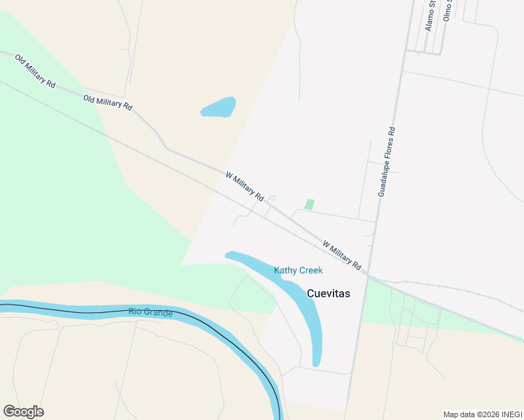 map of restaurants, bars, coffee shops, grocery stores, and more near 1031 West Military Road in Sullivan City