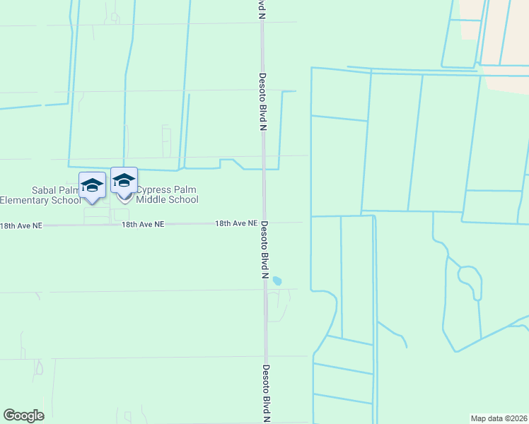 map of restaurants, bars, coffee shops, grocery stores, and more near 1865 Desoto Boulevard North in Naples