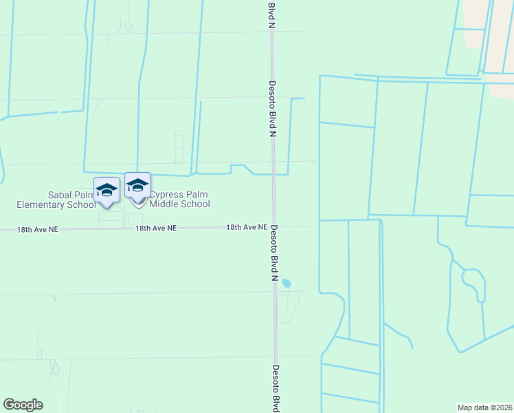 map of restaurants, bars, coffee shops, grocery stores, and more near 1865 Desoto Boulevard North in Naples