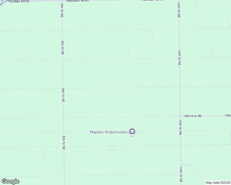map of restaurants, bars, coffee shops, grocery stores, and more near 1170 20th Avenue Northeast in Naples