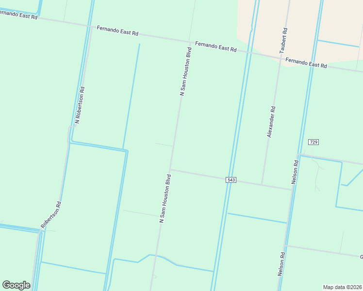 map of restaurants, bars, coffee shops, grocery stores, and more near 20165 North Sam Houston Boulevard in Rio Hondo