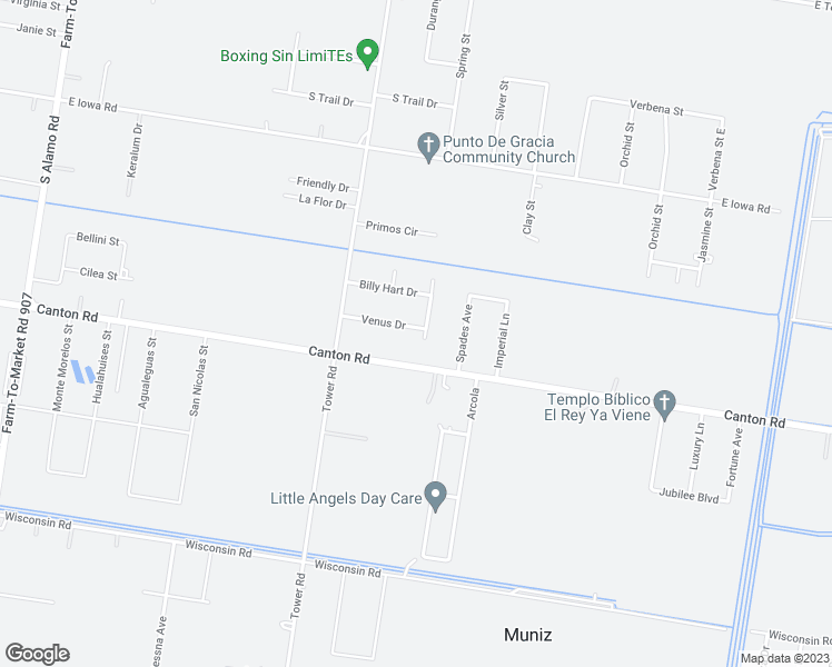 map of restaurants, bars, coffee shops, grocery stores, and more near 7114 Sevilla Drive in Edinburg