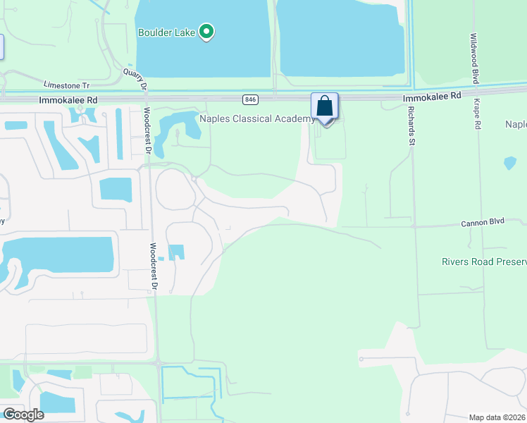 map of restaurants, bars, coffee shops, grocery stores, and more near 2098 Antigua Lane in Naples