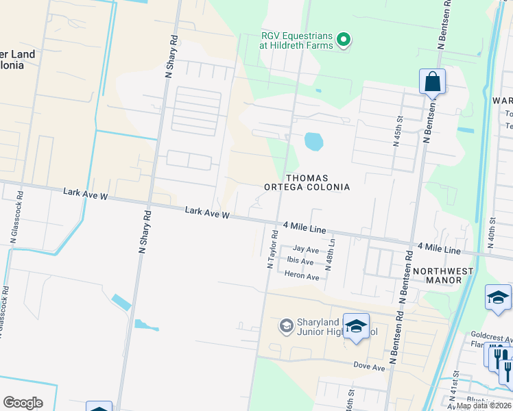 map of restaurants, bars, coffee shops, grocery stores, and more near 5312 Mile 4 Road in Mission