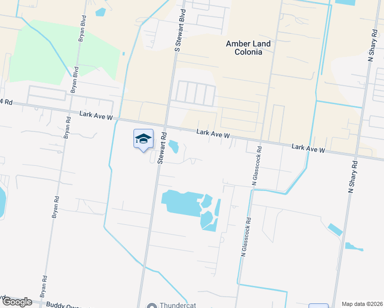 map of restaurants, bars, coffee shops, grocery stores, and more near 1619 Sunrise in Palmhurst